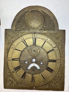 A 12” Arched Longcase Clock Dial Only - Picture 1 of 6