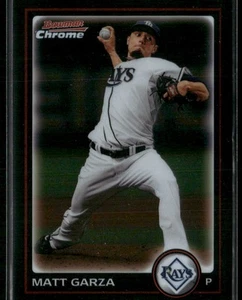 2010 Bowman Chrome #33 Matt Garza - Picture 1 of 2