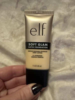 NEW & SEALED  Elf Soft Glam Satin Foundation 15 Fair Warm 1 fl oz - Image 1 of 3