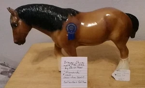 Breyer " Monarch " # 1210 Shire Glossy Light Bay 2003 Spring Collector Edition - Bild 1 von 13