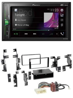 Pioneer 2DIN MP3 DAB USB Bluetooth Autoradio für Nissan Cube ab 09 Frontier ab 1 - Bild 1 von 4
