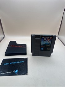 Nintendo NES  Cartridge Pro Wrestling (Cleaned, Tested & Working)