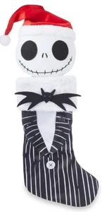 Nightmare Before Christmas Disney Jack Skellington Plush 20" Christmas Stocking - Picture 1 of 7