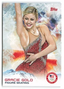 2014 Topps U.S. Olympic & Paralympic Team & Hopefuls #40 Gracie Gold USA - Picture 1 of 2