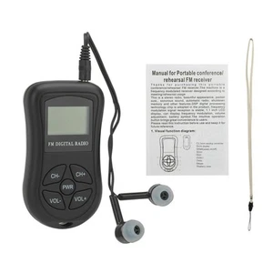 Radio portátil con canal de escaneo automático y estación de búsqueda manual - Imagen 1 de 18
