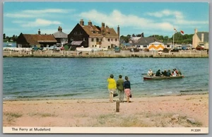 CHRISTCHURCH Dorset Ferry at Mudeford Postcard - Picture 1 of 2