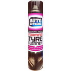Professional Tyre Cleaner Restorer Spray Foam Car Rubber Back To Black 370ml