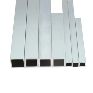 5 piezas caña de conexión de tubo cuadrado de aluminio 10x10/20x20 mm para modelo de barco de juguete - Imagen 1 de 5