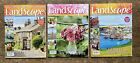 3 x Landscape Magazines July, August, September 2023 Bundle Job Lot