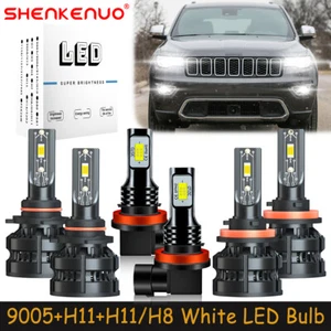 Combo bombilla de faros LED alta baja Z8 para Jeep Grand Cherokee 2014-2017 - Imagen 1 de 21