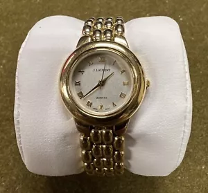 J. LAURENT Ladies Watch Quartz Japan Movt. New Battery Runs Well - Picture 1 of 4