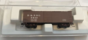 Micro-Trains Nn3 Model #15105 Durango & Silverton 30' Box Car #3410 Nn3 NOS! - Picture 1 of 5
