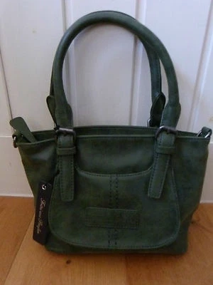 #Fritzi aus Preußen Handtasche Tasche ANNABELL VINTAGE MOSSY