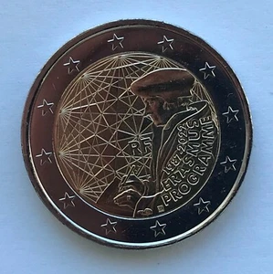 FRANCE - 2 € Euro common commemorative coin 2022 - Erasmus programme - Picture 1 of 1