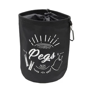 JVL große wasserdichte Pflocktasche mit Kordelzugverschluss & hängendem Druckknopphaken - Bild 1 von 17