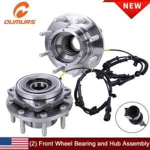 Pair Front Wheel Bearing Hub For 2005-2010 Ford F250 F350 Super Duty 4x4 515081 - Bild 1 von 12