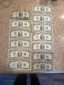 US $2 Bill Lot - Picture 1 of 12
