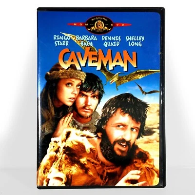 Caveman (DVD, 1981, Widescreen & Full Screen)   Dennis Quaid   Shelley Long - Image 1 of 3