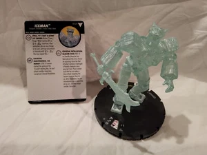 HEROCLIX X-MEN ANIMADO: HOMBRE DE HIELO #G025 ¡SÚPER RARO, AMENAZA COLOSAL! - Imagen 1 de 2