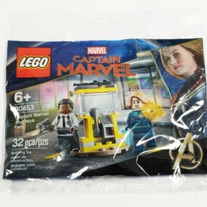 Lego Set 30453 Captain Marvel and Nick Fury Minifigure Avengers Polybag SEALED - Picture 1 of 4