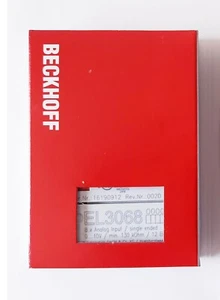 NEW- BECKHOFF EL3068 EtherCAT Terminal, 8-channel analog input, voltage, 0…10 V - Picture 1 of 9