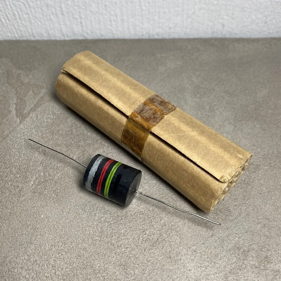 HF-Spule / Induktivität / Drossel 250 μH, axial, RF Coil, 18 x 23 mm, NOS - Image 1 of 1