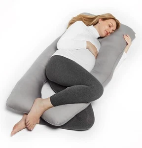 Pregnancy u-Shape Support Pillow for Comfort Sleeping Silver Cross Brand New - Picture 1 of 6
