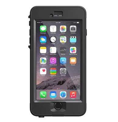 LifeProof NUUD iPhone 6 Plus SOLO Funda Impermeable, Negra Foto 1 de 3