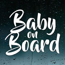 Baby On Board Funny Car Child Children Princess Window Sticker Vinyl Decal