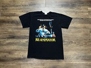 Rare Vintage Re-Animator Movie T Shirt Size S 2006