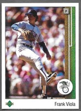 1989 Upper Deck #658 Frank Viola AL Cy Young Winner, Minnesota Twins 