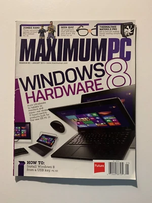 740 MAXIMUM PC Magazine January 2013 Used in like new condition - Image 1 of 3