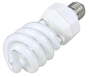 Terrariumlampe Reptilienlampe UV-B Kompaktlampe 23 W Vitamin D UV-A-Strahlen - Imagen 1 de 2