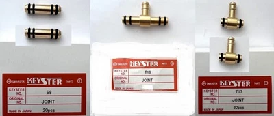 SUZUKI GS1000 GS1100 GS1150 KEYSTER CARBURETOR FUEL TEES AND CROSS OVER TUBE x 5 - Image 1 of 4