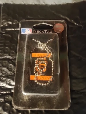 NEW San Francisco Giants Dog Tag Neck Tag Necklace - MLB - Image 1 of 2