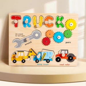 Pädagogisches Lernspielzeug für Kinder Kleinkinder Alter 2 3 4 5 6 7 Jahre alt Jungen Mädchen - Bild 1 von 11