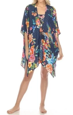 Kimono corto de natación Johnny Was Dreamer L/XL NUEVO CON ETIQUETAS $248 Foto 1 de 4