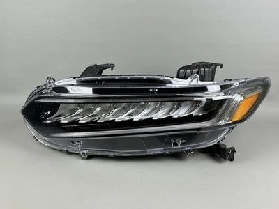 PERFECT! 2021-2022 HONDA ACCORD LEFT DRIVER SIDE LH FULL LED HEADLIGHT OEM BLACK - Image 1 of 4