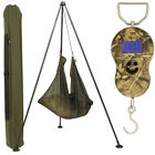 NGT Carp Fishing Weighing Tripod System & 40kg/88lb Digital Camo Scales & Sling 