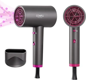 Confu Professional Ionic Hair Dryer & Concentrator 2 Speed 2 Heat Setting 1800W - Picture 1 of 15