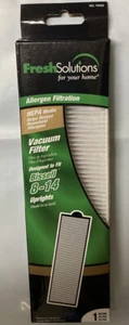FRESH SOLUTION Allergen Filtration HEPA Media Upright Bissell 8-14 Vacuum Filter - Picture 1 of 2