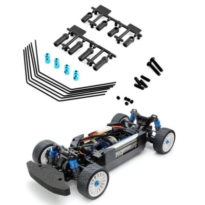 Front & Rear Anti-roll Bars Torsional Sway Bar Set For 1/10 TAMIYA XV01 XV02 RC - Image 1 of 4