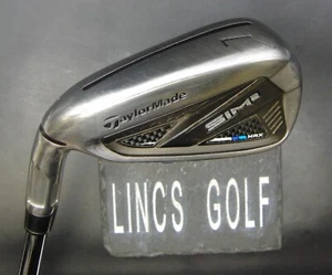 Left Handed Taylormade SIM2 Max 7 Iron Stiff Steel Shaft Lamkin Grip - Picture 1 of 4