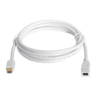 Male to Female Mini Displayport DP  Extension Cable 1.8m for Apple iMac LED - Image 1 of 4
