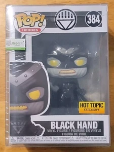 Funko Pop! MANO NEGRA #384 Hot Topic exclusivo DC Comics héroes con protector - Imagen 1 de 7