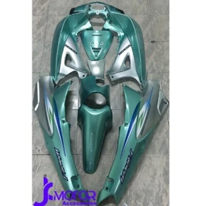 Fairing Honda WAVE125S Round key Limited Green Matte Bronze ABS Plastic Frame - Picture 1 of 6