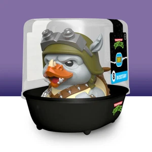 TUBBZ 1ST EDITION Teenage Mutant Ninja Turtles rocksteady Duck Figure JEEP - Picture 1 of 7