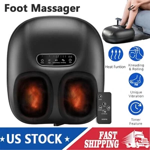 RENPHO Foot Massager Machine with Heat Shiatsu Deep Kneading for Tired Muscles - Picture 1 of 12