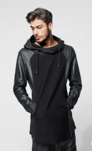 TIGHA Leder JOEL Hoodie Herren Gr. XL - Bild 1 von 14