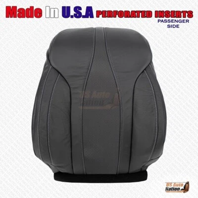 2019 2020 2021 2022 2023 2024 2025 For Acura RDX RIGHT Top Leather Cover Black - Image 1 of 4